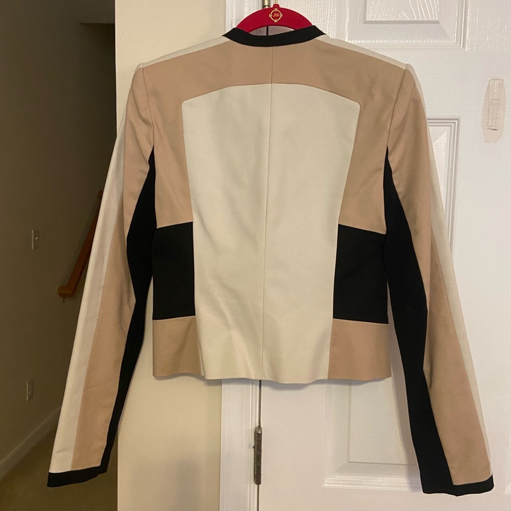 BCBG MaxAzria Erin Color block Jacket